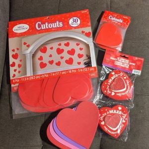 NEW Valentine's Day Decor Kit -- 200+ pieces